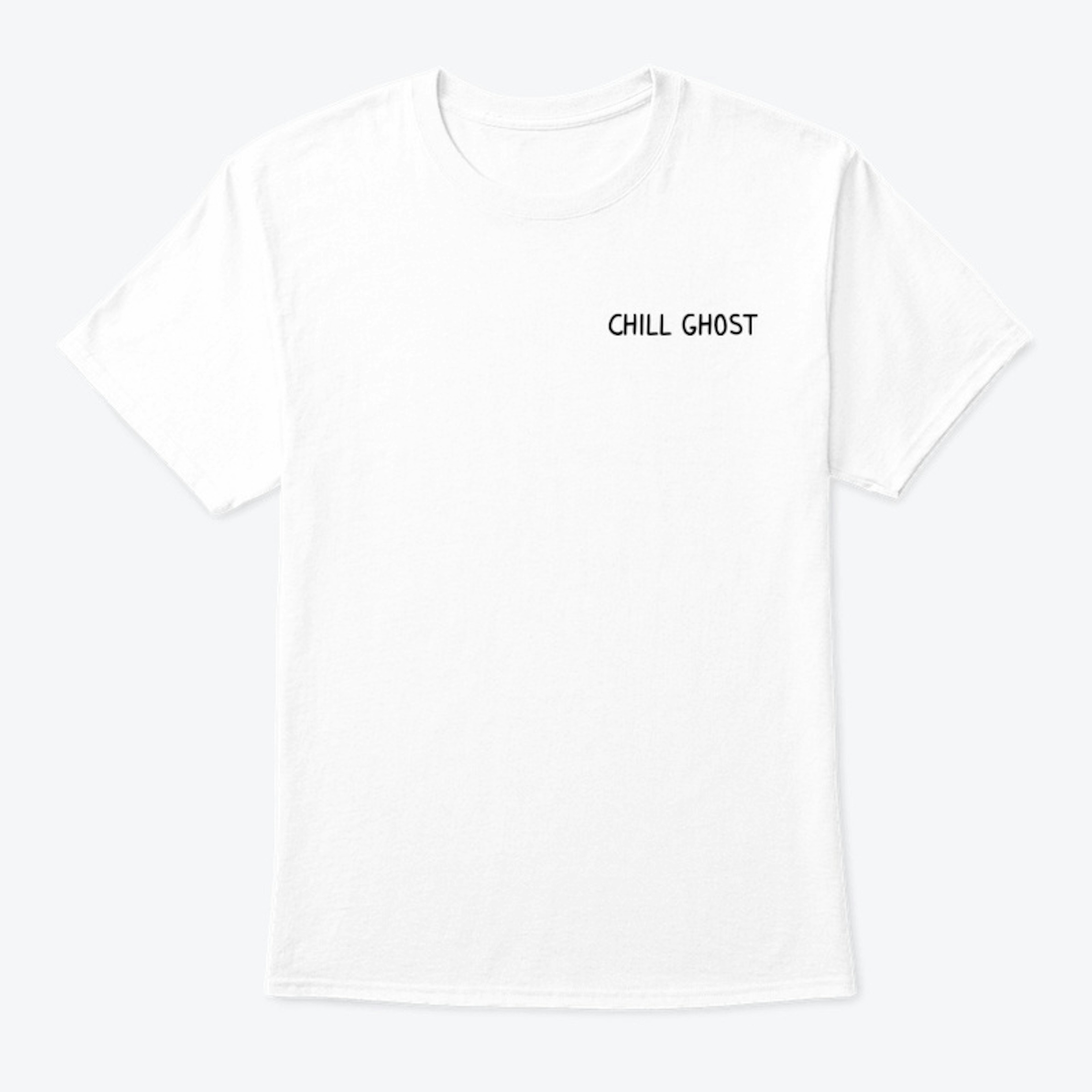 Chill Ghost White Tee