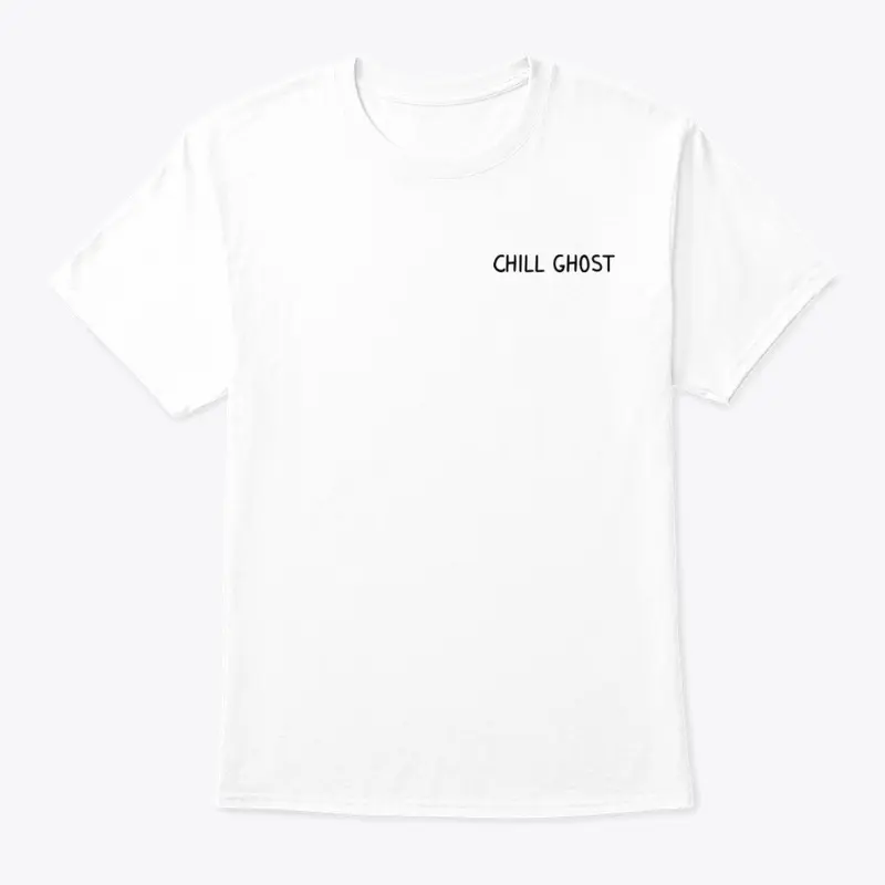 Chill Ghost White Tee